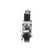Component Hardware CSTPK-3PES 3" Dia. Black Polyolefin Wheel Swivel Medium Duty Threaded Stem Caster Pack
