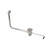 Component Hardware D53-7115 3.5" Sink Opening Nickel Plated Cast Bronze Body Encore Twist Handle Waste Outlet
