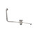 Component Hardware D53-7115 3.5" Sink Opening Nickel Plated Cast Bronze Body Encore Twist Handle Waste Outlet