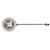 Component Hardware DBN-8000-SP1 3.5" Sink Opening Nickel Plated Bronze Drain Body Encore Universal Rotary Waste Outlet