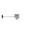 Component Hardware DBN-8000-SP1 3.5" Sink Opening Nickel Plated Bronze Drain Body Encore Universal Rotary Waste Outlet
