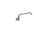 Component Hardware KL54-8012-MK 8" Centers Stainless Steel Compression Wall Mount Encore Faucet