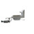 Component Hardware KE25-B131-CB1 14" Wide x 5.5" Deep Bowl Stainless Steel Wall Mount 1.5 GPM Encore Intelli-Flo EZ-Electronic Wash Station