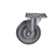 Component Hardware CMPU-5RBB 250 Lbs. Gray Polyurethane Swivel Caster