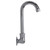 Component Hardware KL72-9000-R 3.5" Stainless Steel Gooseneck Spout Wall Mount Encore Spout Base