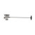 Component Hardware DSS-8000-SP2 3.5" Sink Opening Stainless Steel 18" Rotary Handle Encore Universal Rotary Waste Outlet