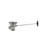 Component Hardware DSS-8000-SP2 3.5" Sink Opening Stainless Steel 18" Rotary Handle Encore Universal Rotary Waste Outlet