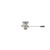 Component Hardware D10-4151 3" Sink Opening Cast Bronze Body Encore Lever Handle Waste Outlet with Capped Overflow