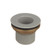 Component Hardware E16-3010-LW 1.5" L Gray ABS Plastic Sink Drain
