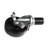Component Hardware CMS4-4BBN 4" Dia. Black Polyolefin Stem Caster