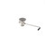Component Hardware D55-7510-R 3.5" Sink Opening Stainless Steel Top-Line Universal Twist Handle Waste Outlet with Plastic Reducer