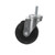 Component Hardware CMT1-3KPN 3" Dia. Black Rubber Stem Caster