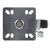 Component Hardware CMPU-5KBN 5" Dia. Black Rubber Plate Caster