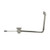 Component Hardware D10-7315 3.5" Sink Opening Nickel Plated Cast Brass Drain Body Encore Lever Handle Waste Outlet with Overflow Assembly