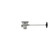 Component Hardware DSS-8000-FS 3.5" Sink Opening Stainless Steel Encore Universal Rotary Waste Outlet