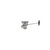 Component Hardware DSS-8000-FS 3.5" Sink Opening Stainless Steel Encore Universal Rotary Waste Outlet