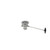 Component Hardware DSS-8000-FS 3.5" Sink Opening Stainless Steel Encore Universal Rotary Waste Outlet