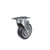 Component Hardware CMP1-3PPB 3" Dia. Blue Polyurethane Wheel Swivel Medium Duty Plate Caster