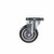 Component Hardware CMP1-4PPB 4" Dia. Blue Polyurethane Wheel Swivel Medium Duty Plate Caster