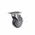 Component Hardware CMP1-4PPB 4" Dia. Blue Polyurethane Wheel Swivel Medium Duty Plate Caster
