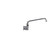 Component Hardware KL54-8012-SE1Z 8" Centers Stainless Steel Compression Wall Mount Encore Faucet