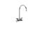 Component Hardware KL45-4101-SE1 4" Centers Stainless Steel Gooseneck Spout Ceramic Wall Mount Encore Faucet