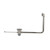 Component Hardware D55-7515-R 3.5" Sink Opening Stainless Steel Top-Line Universal Twist Drain with Reducer