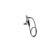 Component Hardware KL53-3100-VB 72" Stainless Steel Flexible Hose Wall Mount Encore Pot Filler Assembly