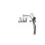 Component Hardware KL53-3100-VB 72" Stainless Steel Flexible Hose Wall Mount Encore Pot Filler Assembly