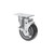 Component Hardware CMP1-5PBB 5" Dia. Blue Polyurethane Wheel Swivel Medium Duty Plate Caster