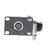 Component Hardware CMP1-5PBB 5" Dia. Blue Polyurethane Wheel Swivel Medium Duty Plate Caster