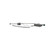 Component Hardware KE19-1002-RA1 6" Chrome Rigid Gooseneck Spout Wall Mount 0.5 GPM Encore Intelli-Flo Electronic Faucet