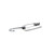 Component Hardware KE19-1002-SB1 6" Chrome Swivel Gooseneck Spout Wall Mount 1.5 GPM Encore Intelli-Flo Electronic Faucet