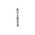 Component Hardware KS11-12-X002Z 6" Stainless Steel Gooseneck Retail Package Encore Spout Assembly