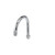 Component Hardware KS11-12-X002Z 6" Stainless Steel Gooseneck Retail Package Encore Spout Assembly