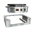 Evo America 11-0120-ATM 39" W Stainless Steel Top Mount Evo Chassis for Evo Affinity 30G and 30Gp Drop-In Models