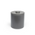 FOH RIB017GYL21 3.5 Qt. Gray Faux Leather Round Ice Bucket with Lid