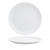 FOH BPT033WHP20 15" W Round Porcelain Deep Raised Edge Harmony Platter