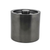 FOH RIB024BKS21 3 Qt. Black Stainless Steel Round Ice Bucket with Lid