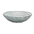 FOH BBK007PTI22 10" Dia. x 3" H Powder-Coated Iron Round Hand-Fused Patina Wireware Basket