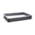 FOH BHO071BKI20 20.75" W x 12.75" D x 2.75" H Matte Black Metal Rectangular Shallow Full Size Dots Housing or Pan Set