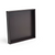 FOH RTR019BRL11 12" W Brown Square Faux Leather Amenity Tray