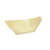 FOH DSD053NAW28 2.5 Oz. Natural Wood Boat Servewise Disposable Boat