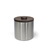 FOH RIB035BSS21 3 Qt. Silver Stainless Steel Round Ice Bucket with Lid