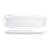 FOH SPT013WHP21 24" W Rectangular Porcelain Mod Platter