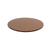 FOH BHO058BZG20 14" W Amber Glass Round Root Board