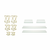 FOH BST032MUM28 Brass Metal Buffet Essentials