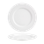 FOH DDP027WHP12 11" Dia. Round Porcelain Wide Monaco Plate