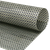 FOH RTL004SIV83 24" W Silver Vinyl Rectangle Metroweave Placemat