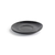 FOH DCS059BKP23 4.75" Dia." x 0.75" Pepper Porcelain Round Glazed Finish Kiln Saucer